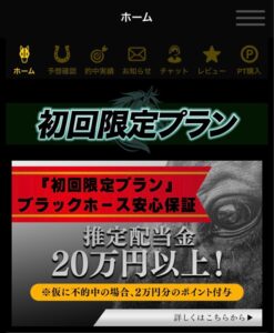 競馬予想サイトブラックホース