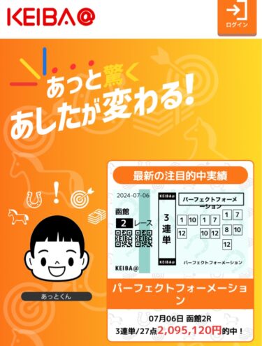 競馬アットは口コミ最悪の悪質競馬予想サイト？買い目検証・評価