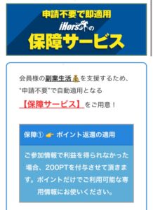 競馬予想サイトiHORSE補償サービス