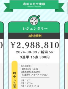 競馬予想サイトネオス